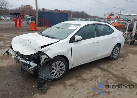 2017 Toyota Corolla Le from USA, damaged, VIN 2T1BURHE5HC886027